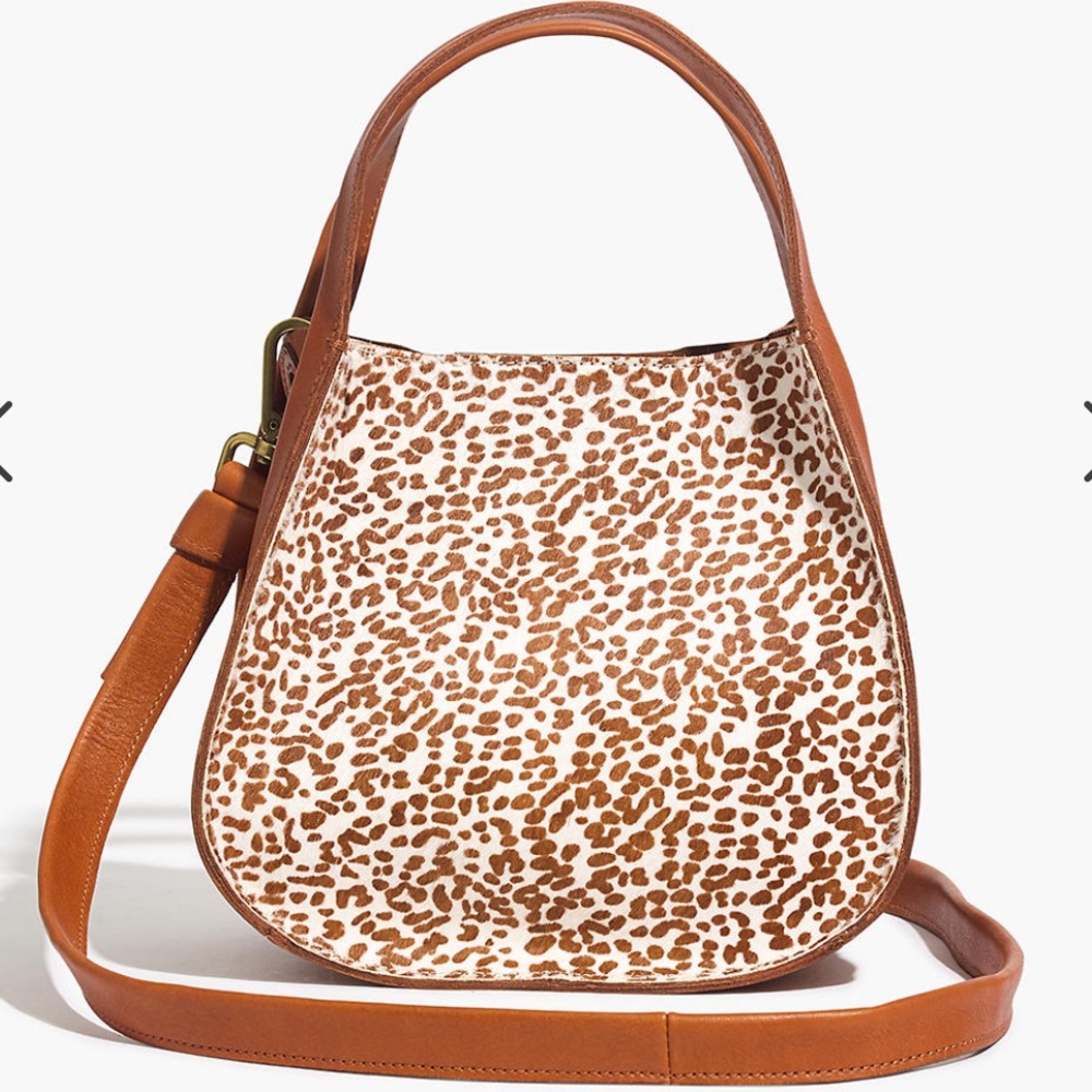 Madewell Sydney Spotted Calf Hair Crossbody Bag